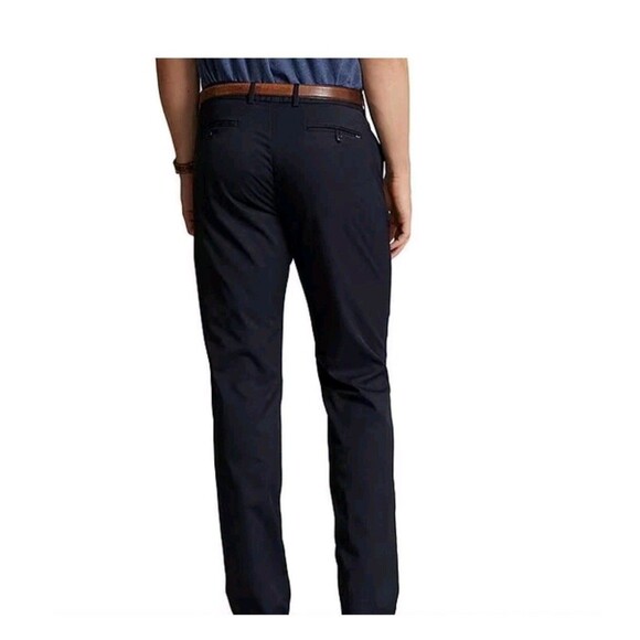 New Polo Ralph Lauren Performance Golf Tailored Fit Twill Pants $115 50BX30 Navy - Picture 2 of 9